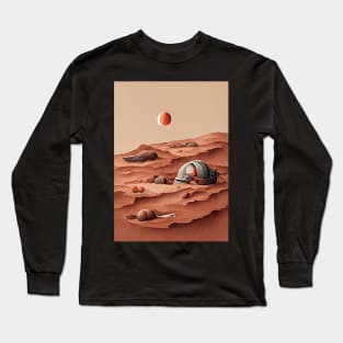 Airbnb on Mars Long Sleeve T-Shirt